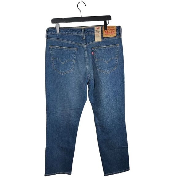 Men’s Levi’s 541 Athletic Taper Distressed Denim Jeans - Picture 2 of 7